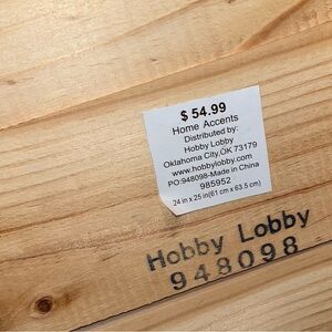 Hobby Lobby Natural Wood Wall Decor